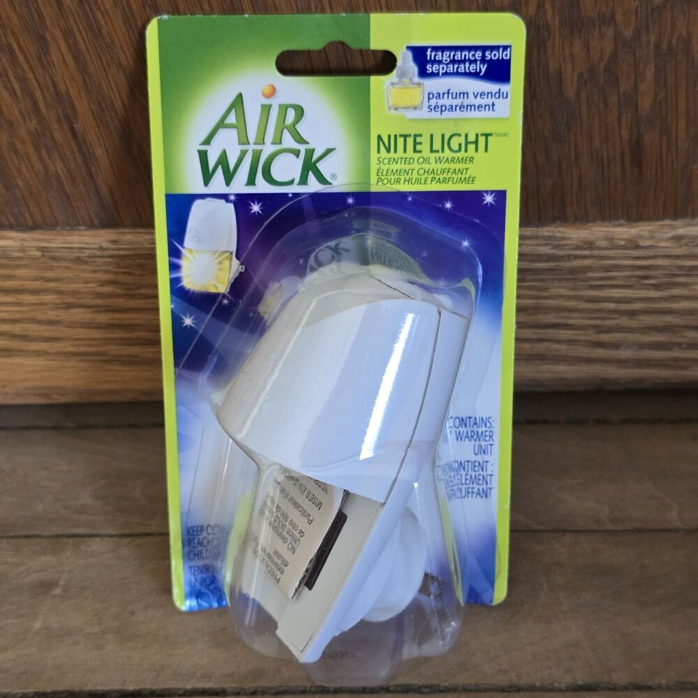 Air Wick Nite Light Scented Oil Warmer 2005 Discontinued Vintage Sealed